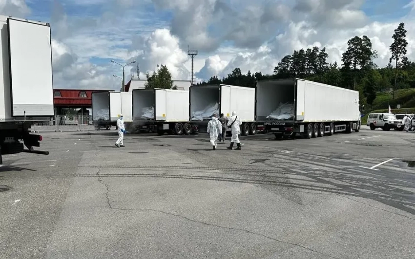 В рамках стамбульских договорённостей Россия передала Киеву тела ещё тысячи военнослужащих ВСУ