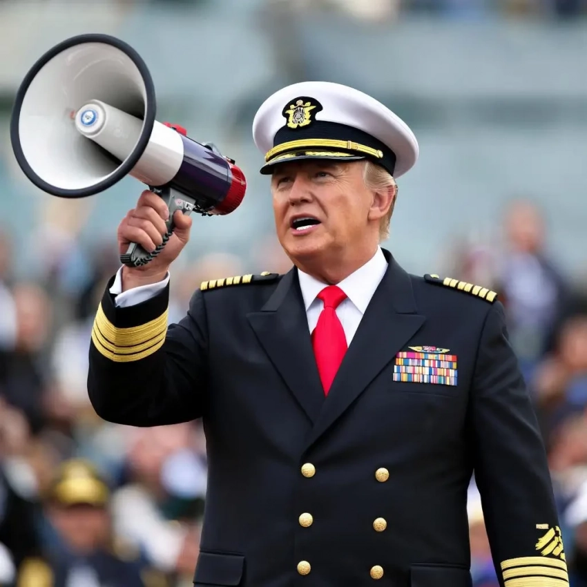 У американских адмиралов перехватило дыхание, когда Трампу задали вопрос, куда именно прибыли две американские субмарины