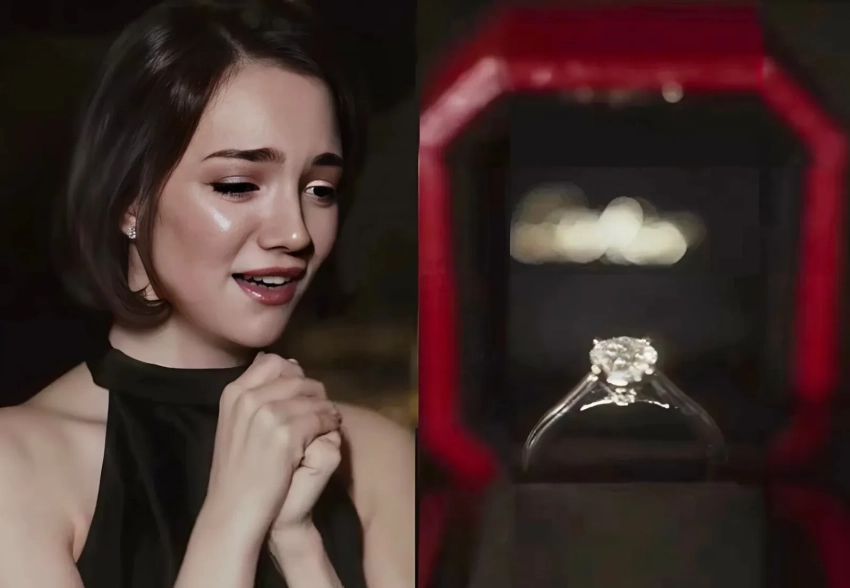 "Это даже не каратник". В сети обсуждают "скромное" помолвочное кольцо Евгении Медведевой за 845 тысяч рублей