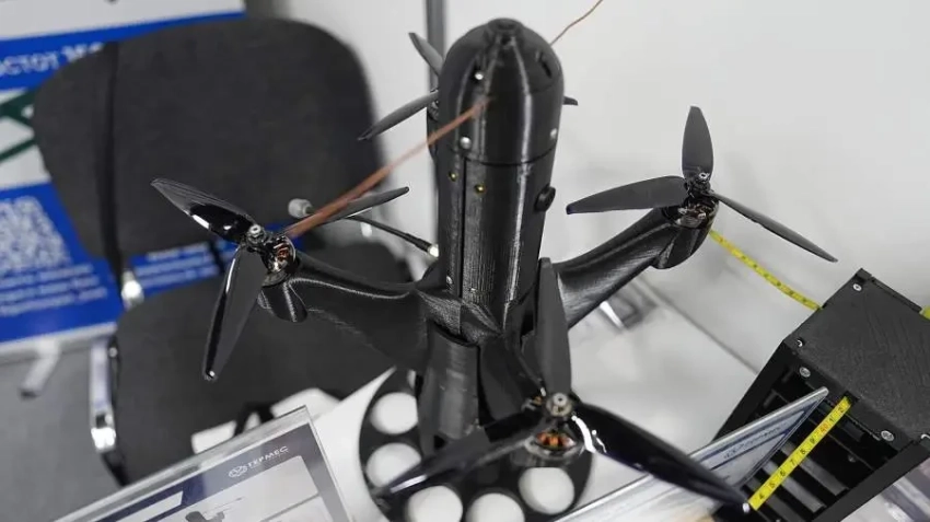 Новый российский беспилотник-перехватчик для борьбы с коптерами тяжёлого класса