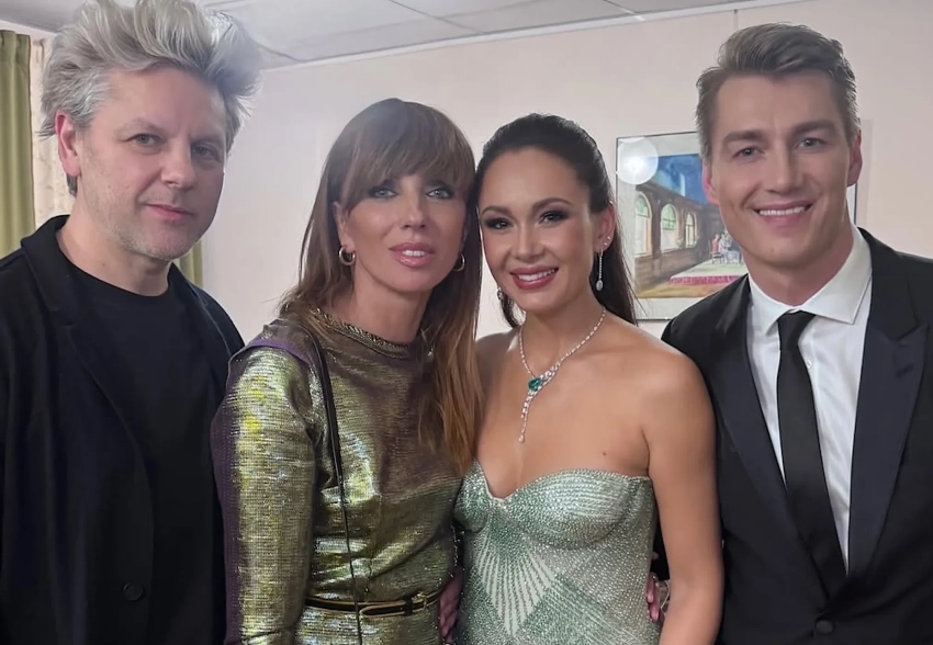 Светлана Бондарчук с мужем и Алексей Воробьёв посетили концерт Аиды Гарифуллиной