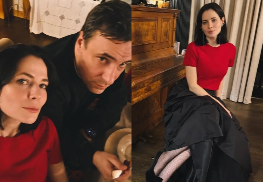 "Вера, надежда и любовь". Юлия Снигирь опубликовала новое фото с мужем Евгением Цыгановым