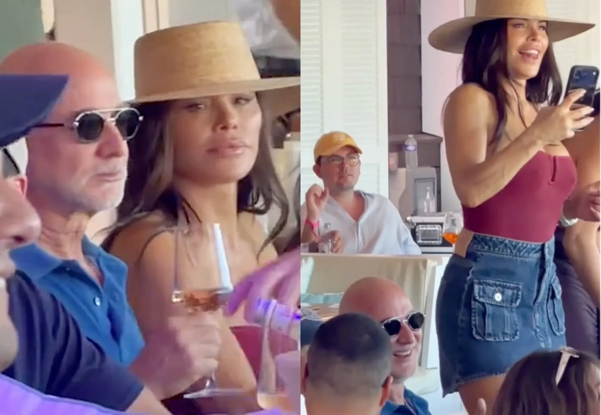 Миллиардер Джефф Безос и его жена Лорен Санчес отдыхают на Сен-Барте