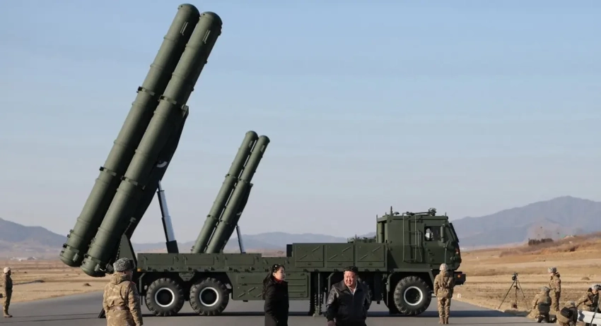 Гибрид РСЗО и оперативно-тактической ракеты: показаны испытания KN-25 КНДР