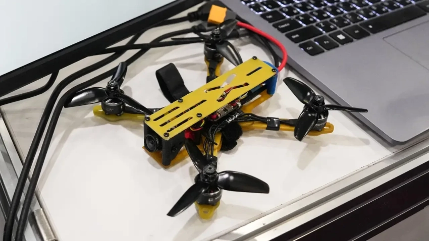 БПЛА «Шершень» для защиты тяжёлых огнемётных систем