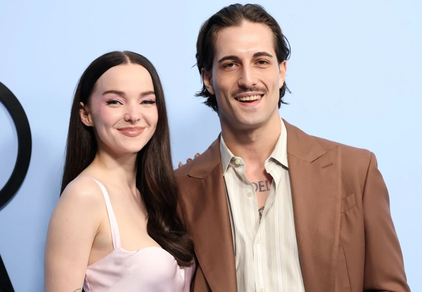 Фронтмен Måneskin Дамиано Давид с возлюбленной (в "платье невесты") вышли в свет после помолвки