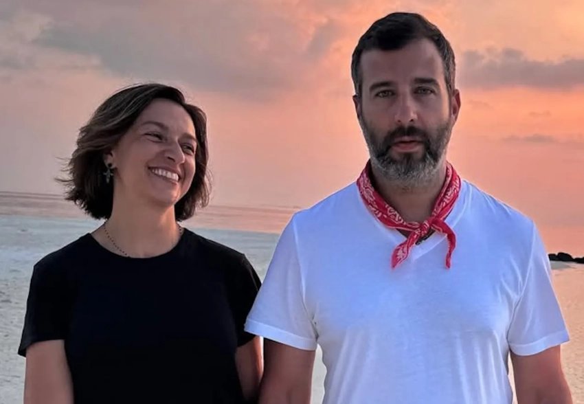 Иван Ургант отметил день рождения жены Натальи Кикнадзе с дочерьми в Японии