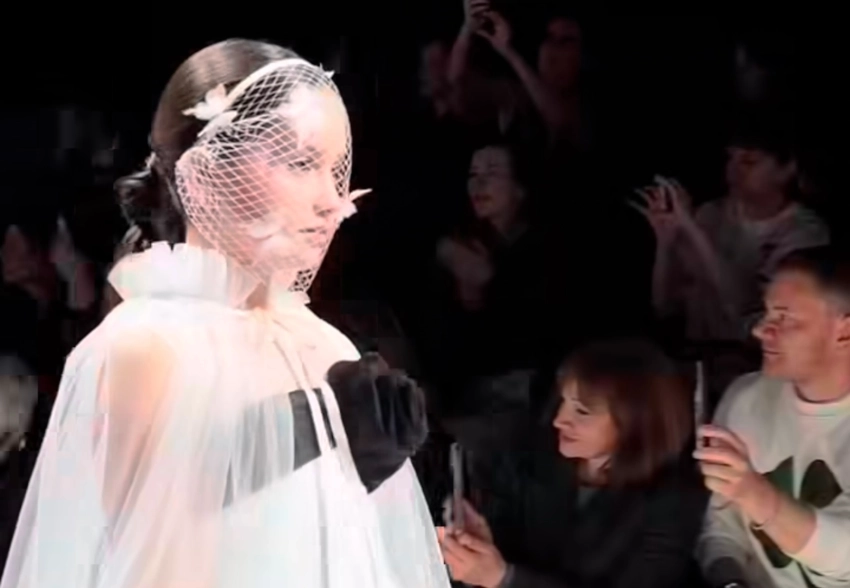 10-летняя дочь Агаты Муцениеце и Павла Прилучного приняла участие в Неделе моды