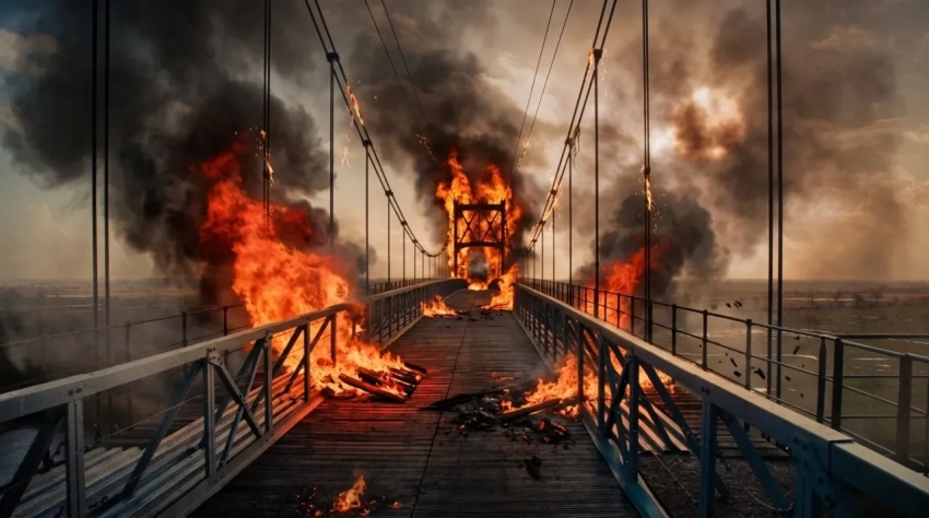 Молдова сжигает мосты